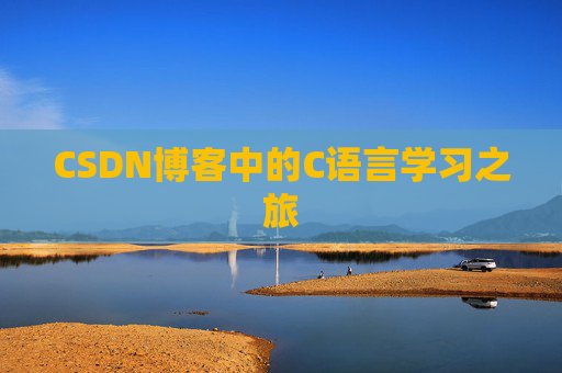 CSDN博客中的C语言学习之旅